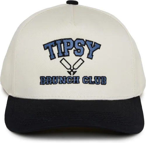 Vista 178 de Funky Junque Gorra de béisbol de 2 tonos para camionero adulto Misbehavin' - Leopardo/Beige