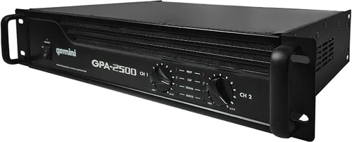 Vista 5 de Gemini Amplificador de potencia DJ profesional GPA-2500 3000W