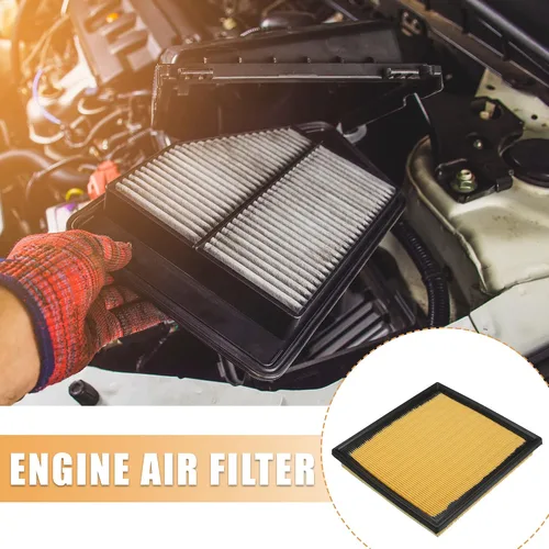 Vista 2 de X AUTOHAUX Filtro de aire de motor de automóvil 16546-AA150 de repuesto para Subaru Ascent 2019-2022 para Subaru Crosstrek 2018-2023