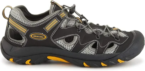 Vista 3 de Highland Creek Riptide 2 - Sandalias para hombre con punta cerrada para senderismo y deportes acuáticos
