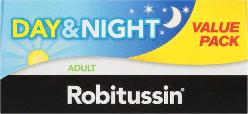 Vista 14 de Robitussin DM de máxima fuerza para la tos + congestión del pecho y máxima fuerza para la tos nocturna DM, medicamento para la tos para adultos