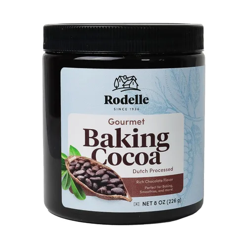 Vista 2 de Rodelle Cacao gourmet para hornear, 8 onzas