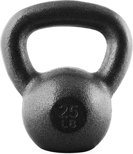 Vista 19 de WF Athletic Supply Hammerstone - Pesas rusas de hierro fundido pintadas, equipo de hogar y gimnasio, ideal para entrenamiento de fuerza