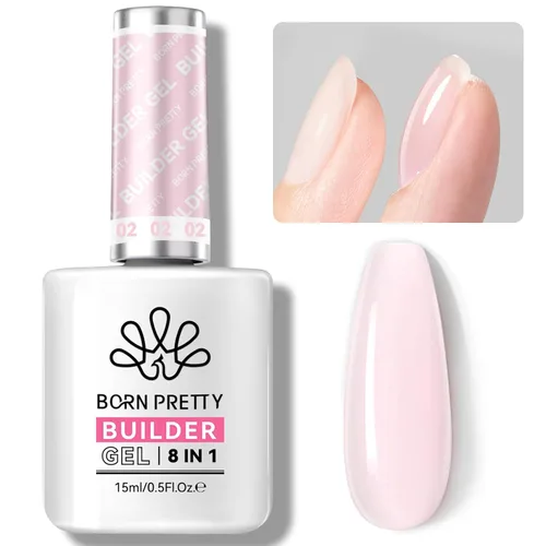 Vista 16 de Born Pretty Juego de Base y Capa Superior de 2 Piezas, Capa Superior de Alto Brillo, Gel Base para Uñas de Larga Duración con Acabado Brillante