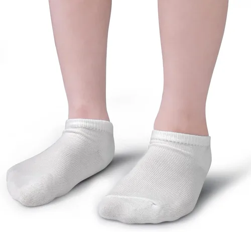 Vista 3 de SPTRAMLE Calcetines para niños 25 pares de calcetines para niños pequeños de corte bajo para niños y niñas de 0 a 14 años juego de 25 pares
