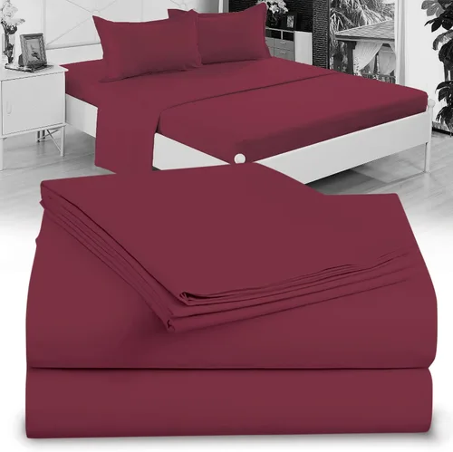 Vista 58 de Juego de Sábanas Twin - Sábanas de Cama Twin de Microfibra Ultra-Suave 1800 - Doble Cepillado - Bolsillos Profundos - Ajuste Fácil - Sin Arrugas Gris