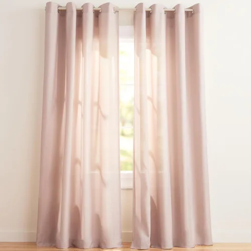 Vista 14 de Exclusive Home Loha - Par de paneles de cortinas de lino con ojales, 54 x 63 pulgadas, color beige