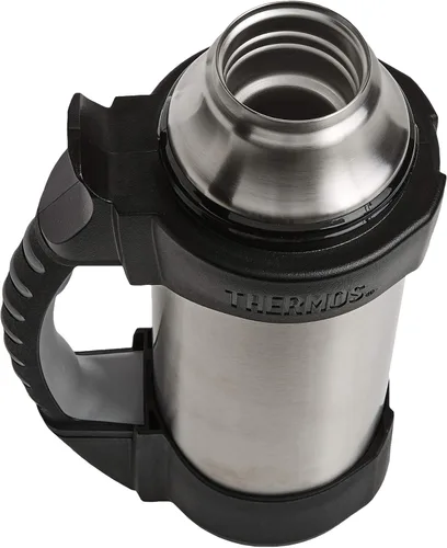 Vista 6 de Thermos The Rock 2510TRI2 - Botella de bebida aislada al vacío, acero inoxidable/negro, 1.1 cuarto de galón (2510TRI2)