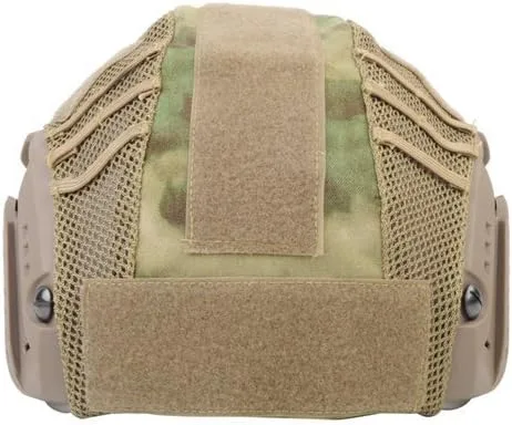 Vista 7 de DLP Tactical Funda para casco compatible con MICH, OPS-Core Fast y cascos de combate similares