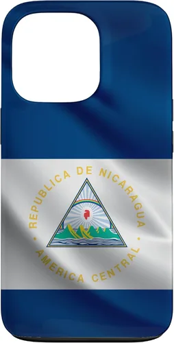 Vista 10 de Funda con la bandera de Nicaragua para iPhone 17