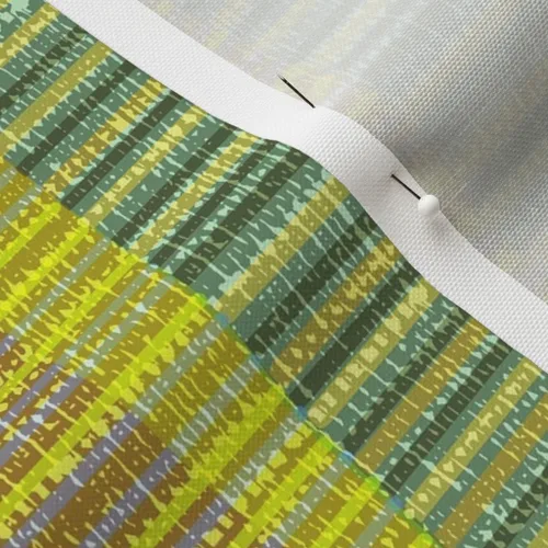 Vista 5 de Spoonflower Tela – Mid Century Modern Olive Green Aqua Retro 1960S Atómica Era 1950S Impreso en tela de lona reciclada Fat Quarter – Tapicería
