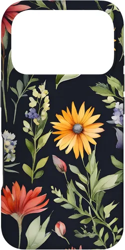 Vista 30 de iPhone 16 Bouquet Acuarela Flores Acuarela Floral Botánico Case