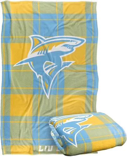 Vista 266 de LOGOVISION St John's University Campus Plaid Spirit Silky Touch Manta súper suave 36 x 58 pulgadas