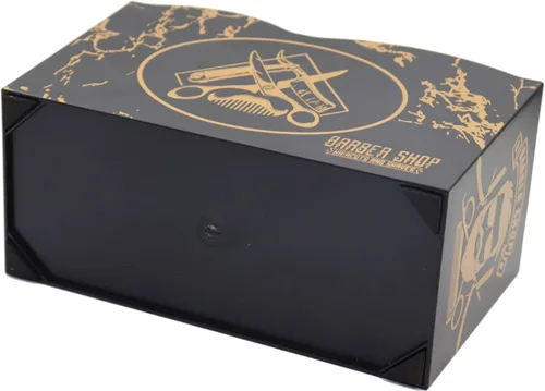 Vista 5 de Caja de soporte para tijeras de peluquería, suministros de peluquería, accesorios para estación de herramientas, organizador de escritorio, clips
