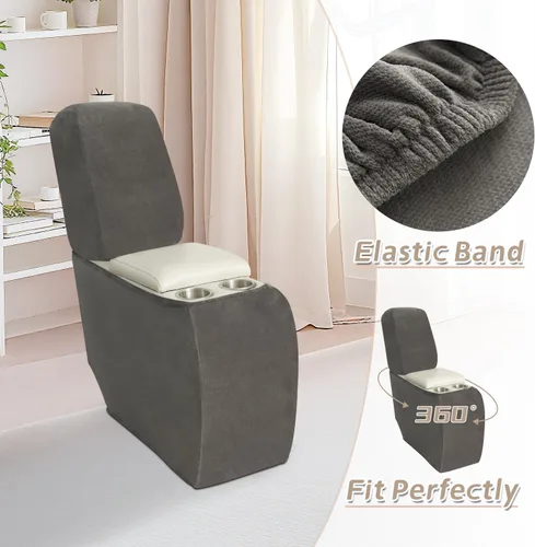 Vista 505 de Arfntevss Fundas de sofá seccional reclinable de terciopelo, Funda de sofá seccional de esquina para sofá reclinable, Funda elástica suave