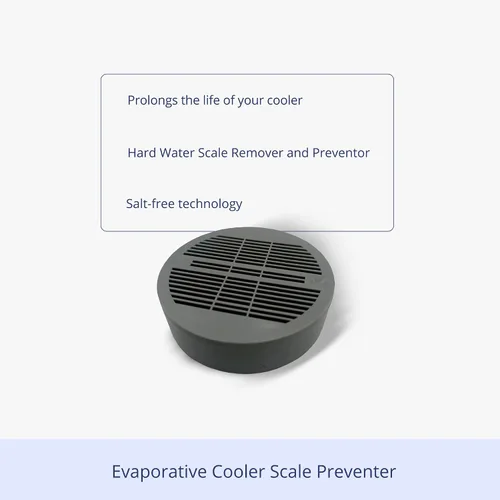 Vista 5 de NuvoH2O Discos preventivos de escamas evaporativas enfriadoras – Fórmula de refuerzo de cítricos y polifosfato – Reduce y previene la cal – Dura