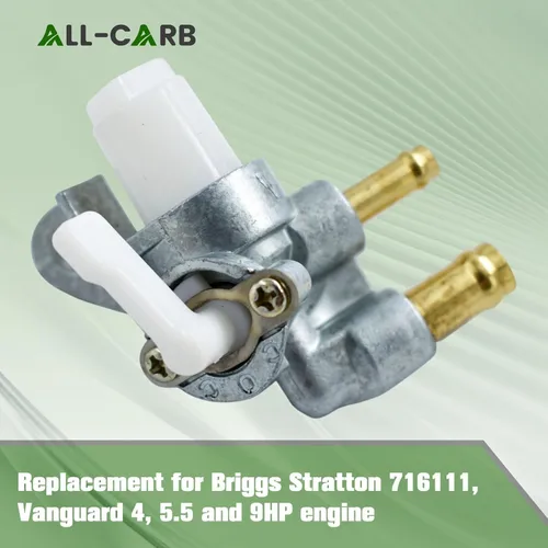 Vista 4 de marddpair Reemplazo de válvula de cierre de combustible de motores de 4, 5.5 y 9HP para Briggs Stratton 716111