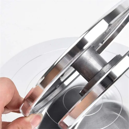 Vista 2 de Feqsky Plataforma giratoria de doble cara de 4.7 ''/5.9 '' para plataforma de escultura de arcilla cerámica rueda de cerámica herramientas