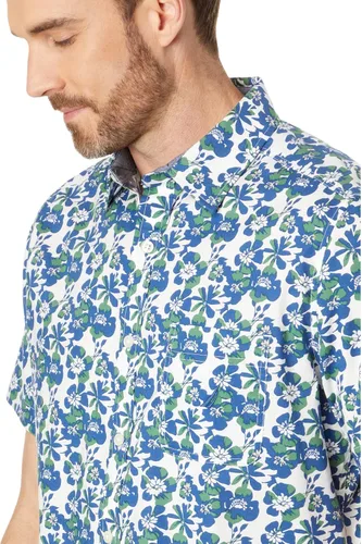 Vista 3 de Nautica Camisa de manga corta estampada para hombre de forma sostenible