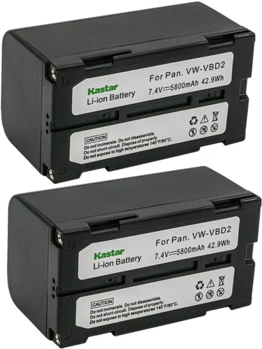 Vista 5 de Kastar Paquete de 1 batería de repuesto VW-VBD2 para Hitachi VM-D Series VM-D865, VM-D865LA, VM-D873LA, VM-D875LA VM-D965, VM-D965LA, VM-D975LA