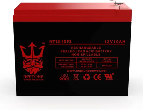 Vista 2 de Batería de repuesto de 12 V 10 AH para scooter Lashout de 24 voltios y 400 vatios - 2