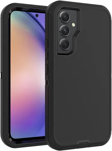 Vista 37 de Funda WOGROO para Galaxy Note 8, funda protectora resistente a caídas y golpes de grado pesado y resistente para Samsung Galaxy Note 8, Negro+Naranja