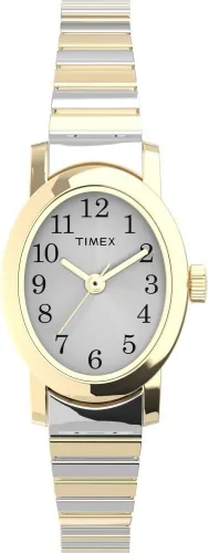 Vista 11 de Timex Cavatina - Reloj para mujer, esfera de nácar con caja dorada