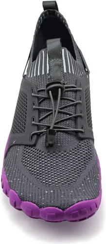 Vista 3 de Zapatos acuáticos para mujer y hombre, zapatos de playa descalzos de secado rápido, calcetines acuáticos para natación, senderismo, caminar, pesca