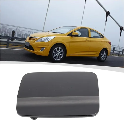 Vista 5 de Cover Fuel Door Cap Compatible For Hyundai 2006-2011 1pcs 69510-1E001 ABS Material/Accent Verna 4DR Black