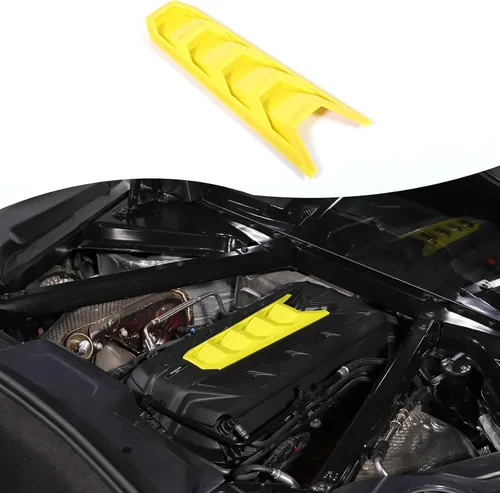 Vista 9 de TOYCIDFG Cubierta de panel de bahía de motor compatible con Chevrolet C8 Corvette Stingray Z06 2020-2025 accesorios de decoración de bahía de motor