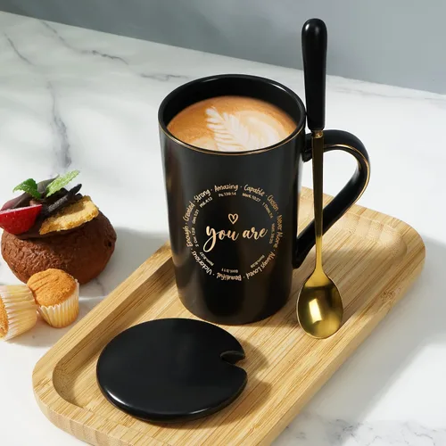 Vista 9 de Maustic Regalos cristianos para mujeres, taza de café inspiradora, regalos religiosos, regalo inspirador de cumpleaños espiritual para amigos