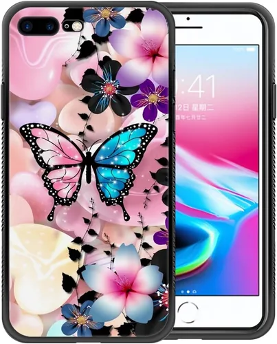 Vista 9 de ZHEGAILIAN Funda compatible con iPhone SE 2022, diseño de patrón de policarbonato duro, funda protectora de TPU suave antideslizante para iPhone SE