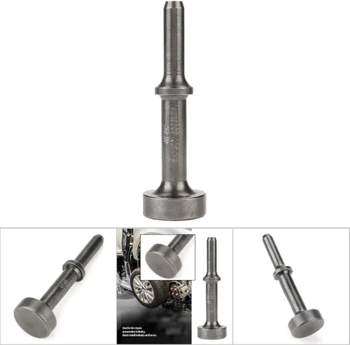 Vista 6 de Broca neumática de martillo neumático de acero cromado moly de longitud extendida para industria automotriz y de chapa (3.937 in)