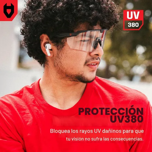 Vista 5 de NoCry Anti-Fog Clear Safety Glasses for Men and Women — Work Glasses
