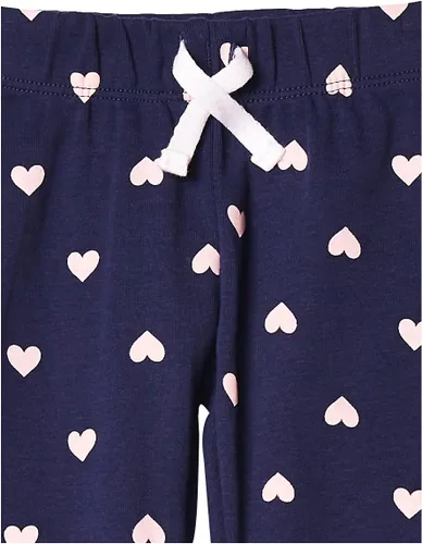 Vista 2 de Tienda Essentials Pantalones de algodón sin cordones para bebé, multipacks