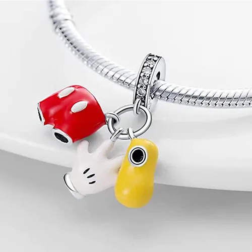 Vista 107 de LNQOBU Happy Life - Colgante para pulseras de abalorios, plata de ley 925 para mujer (con un espaciador de cuentas)