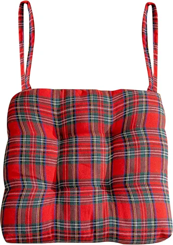 Vista 17 de vctops Cojines para silla de estilo rústico con estampado de pájaros y lazos Cojines para silla en forma de U suaves y cómodos Almohadillas