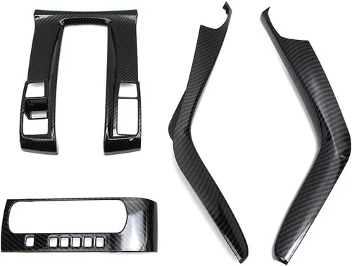 Vista 2 de Dreamseek Cubierta de panel de cambio automático de palanca de cambios para Honda Civic de 10ª generación 2016 2017 2018 2019 2020 2021 Sedan
