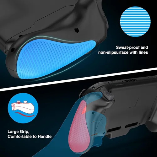 Vista 4 de Controlador de interruptor para Nintendo SwitchOLED controlador de Joypad de una pieza de repuesto para Nintendo Switch Pro control remoto