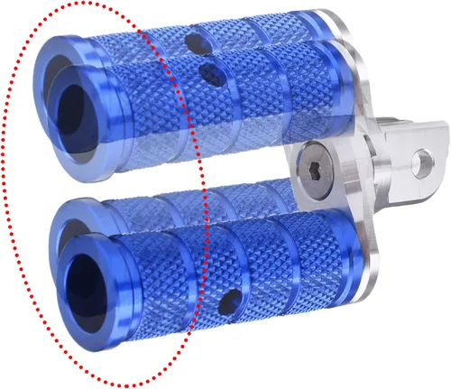 Vista 4 de Clavija de pie delantera ajustable (compatible con SUZUKI Gixxer/GSX250R/V-STROM250) (azul)