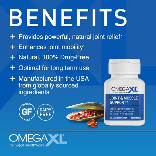 Vista 2 de OmegaXL Paquete de apoyo inmunológico – (2) 60 unidades + TurmericXL + VitaminXL D3 – para apoyar una salud inmune óptima (paquete de 4)