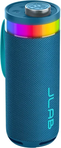 Vista 10 de JLab Go Party - Altavoz Bluetooth portátil, color negro medianoche, 10 vatios de potencia, más de 16 horas de reproducción, impermeabilización IP56