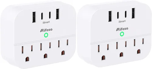 Vista 8 de Elementos esenciales para cruceros, barra de contactos para crucero con enchufe plegable, elementos esenciales de viaje con USB C, extensor
