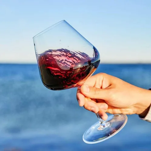 Vista 4 de Zalto Denk'Art - Copas de vino tinto burdeos, juego de 2 unidades Cristal soplado a mano