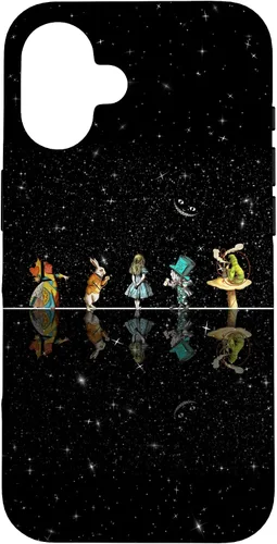 Vista 32 de Wonderland Starry Night - Funda para iPhone 17 de Alicia en el país de las maravillas