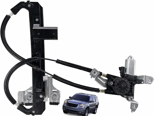 Vista 20 de SHOWSEN 741-444 Regulador de ventana trasera del lado del conductor con motor, compatible con Avalanche GMC Yukon XL 07-13, Cadillac Escalade ESV
