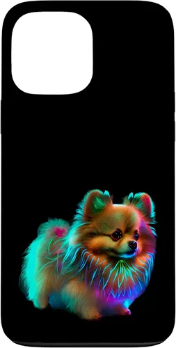 Vista 23 de Funda para iPhone 16 con diseño de raza de cachorro de Pomerania para mujeres o niñas
