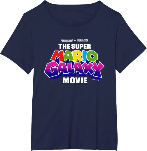 Vista 9 de Camiseta con el logotipo de la película Super Mario Galaxy