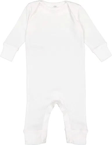 Vista 12 de RABBIT SKINS Body de manga larga para bebé niño y niña recién nacido 0-3 a 24 meses Negro