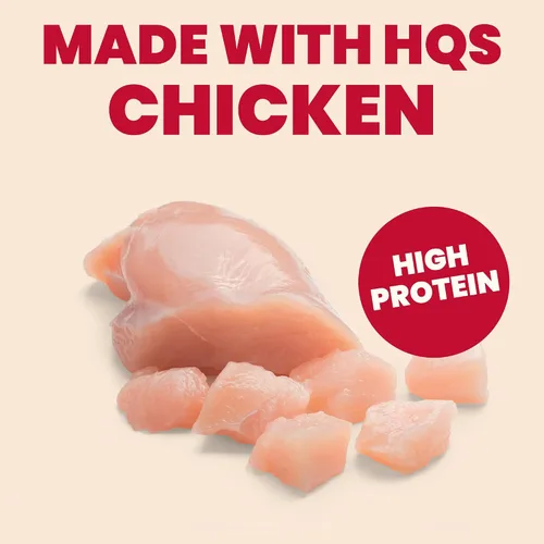 Vista 5 de almo nature HQS La Cucina - Pollo con manzana en gelatina, sin granos, sin aditivos, alimento húmedo para gatos adultos, rallado, bolsas, 24 x 55